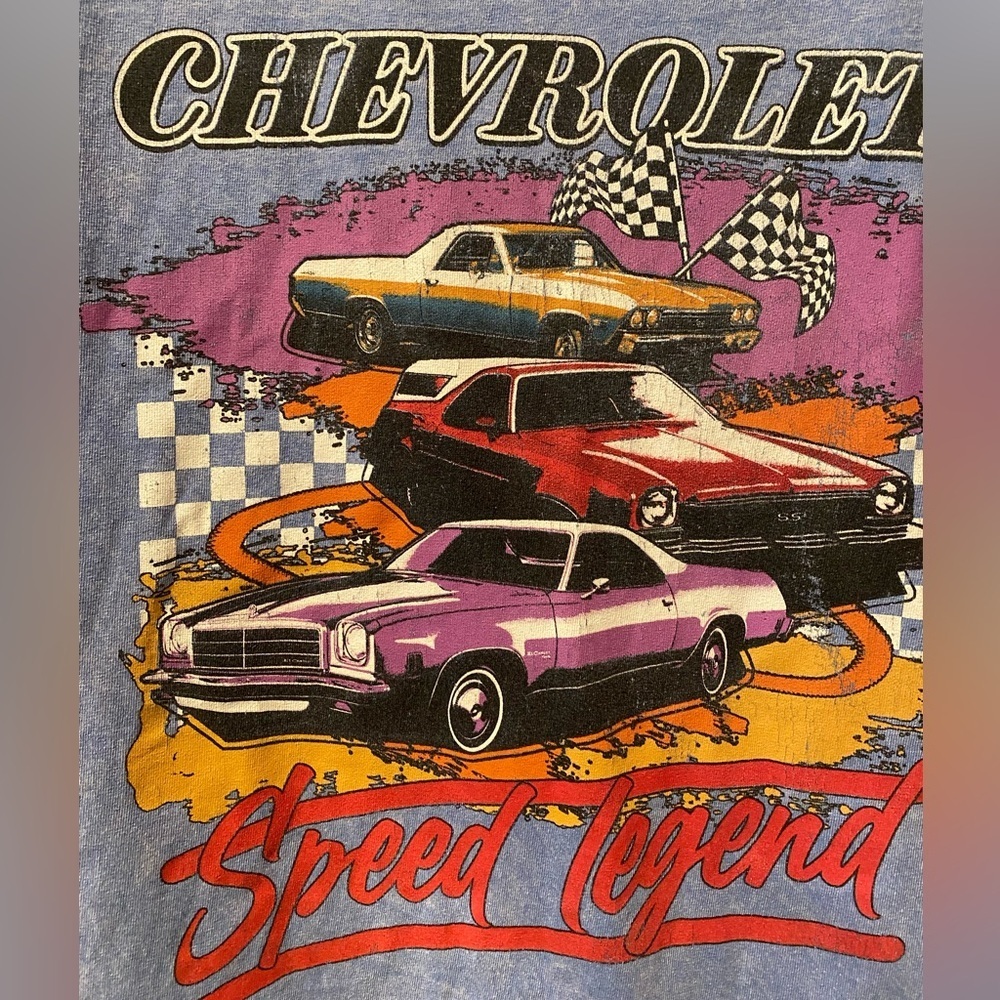 CHEVY MUSCLE CAR GRAPHIC TEE - Picture 5 of 5